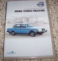 1976 Volvo 240 Models Service Manual DVD