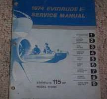 1974 Evinrude 115 HP Models Service Manual