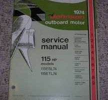 1974 Johnson 115 HP Outboard Motor Service Manual
