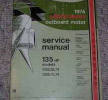 1974 Johnson 135 HP Outboard Motor Service Manual
