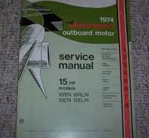 1974 Johnson 15 HP Outboard Motor Service Manual