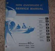1974 Evinrude 40 HP Models Service Manual