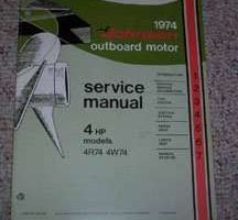 1974 Johnson 4 HP Outboard Motor Service Manual