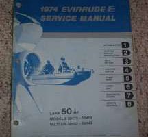 1974 Evinrude 50 HP Models Service Manual
