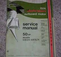 1974 Johnson 50 HP Outboard Motor Service Manual
