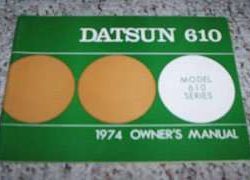 1974 Datsun 610 Owner's Manual