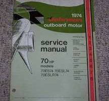 1974 Johnson 70 HP Outboard Motor Service Manual