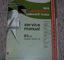 1974 Johnson 85 HP Outboard Motor Service Manual