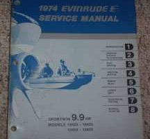 1974 Evinrude 9.9 HP Models Service Manual