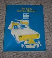 1974 Plymouth Barracuda Body Service Manual