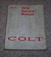1974 Dodge Colt Service Manual