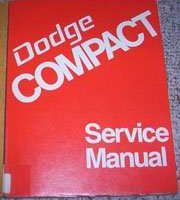 1974 Dodge Compact Service Manual