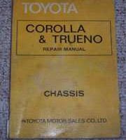 1974 Toyota Corolla & Trueno Chassis Service Repair Manual