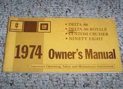1974 Oldsmobile Ninety-Eight Owner's Manual