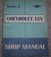 1974 Chevrolet LUV Shop Service Manual