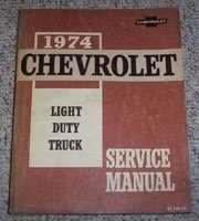 1974 Chevrolet Suburban Service Manual