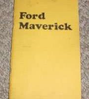 1974 Ford Maverick Owner's Manual