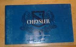1974 Chrysler New Yorker Owner's Manual