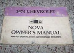 1974 Chevrolet Nova Owner's Manual