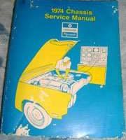 1974 Plymouth Satellite Chassis Service Manual