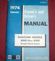 1974 GMC Truck Models 4500-8500 Owner's Manual
