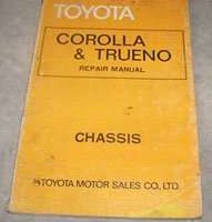 1977 Toyota Corolla Chassis Service Repair Manual