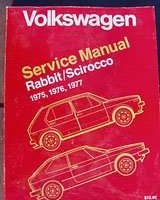 1976 Volkswagen Scirocco Service Manual