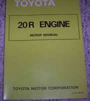 1980 Toyota Truck 20R Engine Service Repair Manual