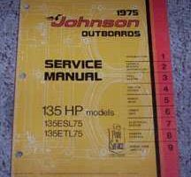 1975 Johnson 135 HP Outboard Motor Service Manual