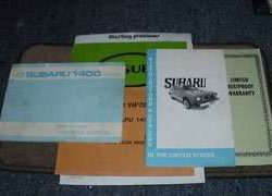 1975 Subaru 1400 Owner's Manual