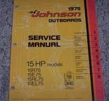 1975 Johnson 15 HP Outboard Motor Service Manual
