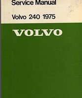 1975 Volvo 242 Series Service Manual