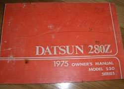 1975 Datsun 280z Owner's Manual