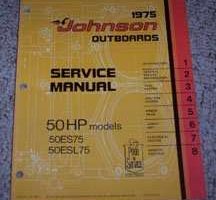 1975 Johnson 50 HP Outboard Motor Service Manual