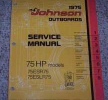 1975 Johnson 75 HP Outboard Motor Service Manual