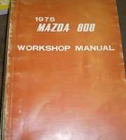 1975 Mazda 808 Workshop Service Manual