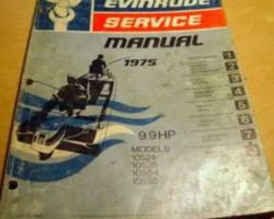 1975 Evinrude 9.9 HP Models Service Manual