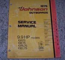 1975 Johnson 9.9 HP Outboard Motor Service Manual