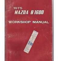 1975 Mazda B1600 Pickup Truck Service Manual