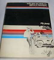 1975 Jeep Wagoneer Service Manual