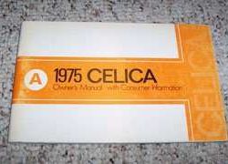 1975 Toyota Celica Owner's Manual