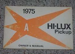 1975 Toyota Hi-Lux Owner's Manual