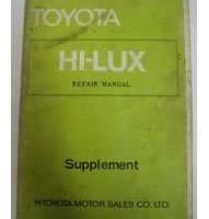 1975 Toyota Hi-Lux Service Manual Supplement