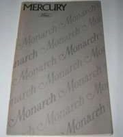 1975 Mercury Monarch Owner's Manual