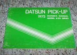 1975 Datsun Pick-Up Truck Owner's Manual
