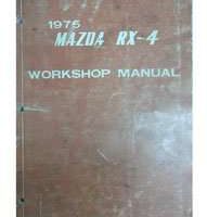 1975 Mazda RX-4 Workshop Service Manual