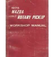 1975 Mazda Rotary Pickup Truck Service Manual