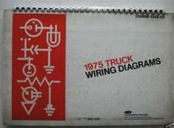 1975 Ford Truck Large Format Electrical Wiring Diagrams Manual