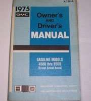 1975 GMC Truck Models 4500-8500 Owner's Manual