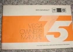 1975 Chevrolet Vega Owner's Manual